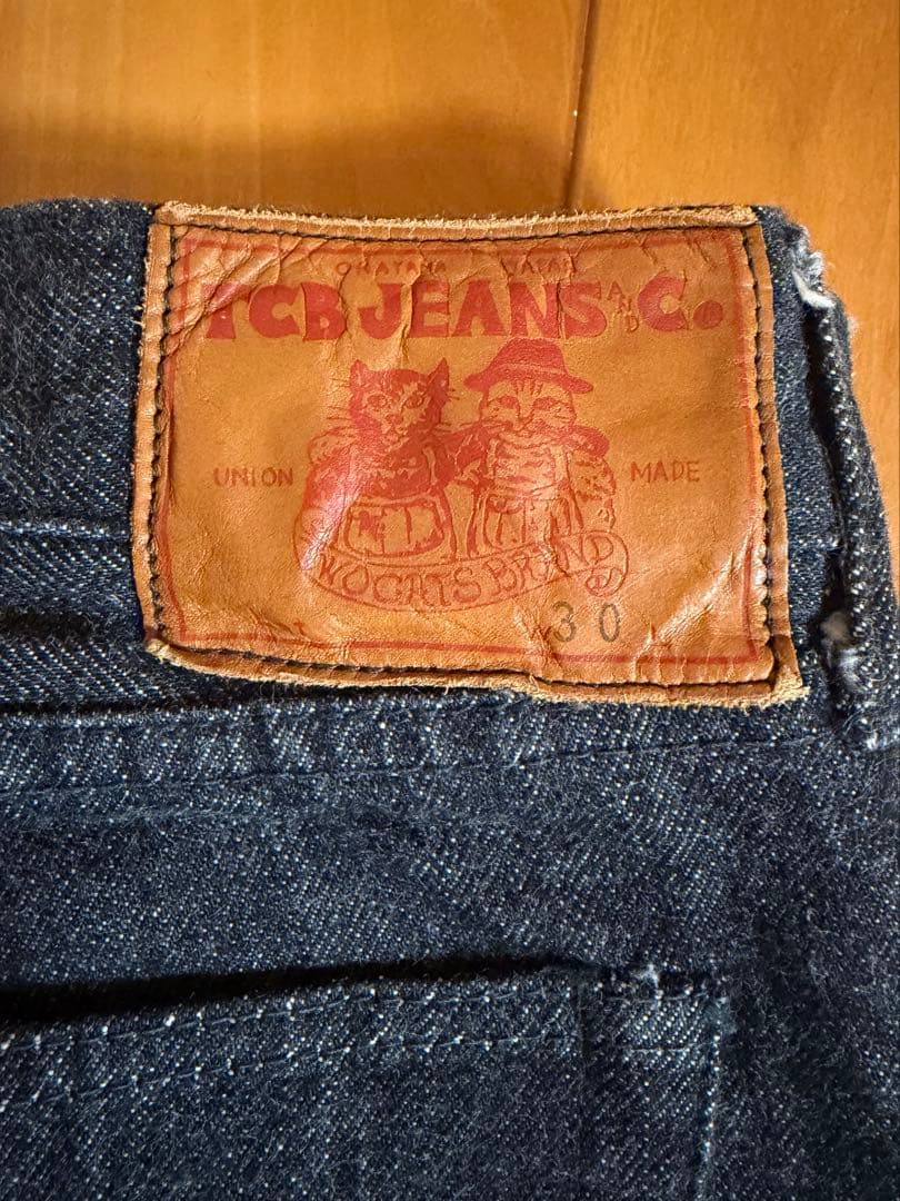 tcb 50's slim black 硫化染 サルファージーンズ - メルカリ