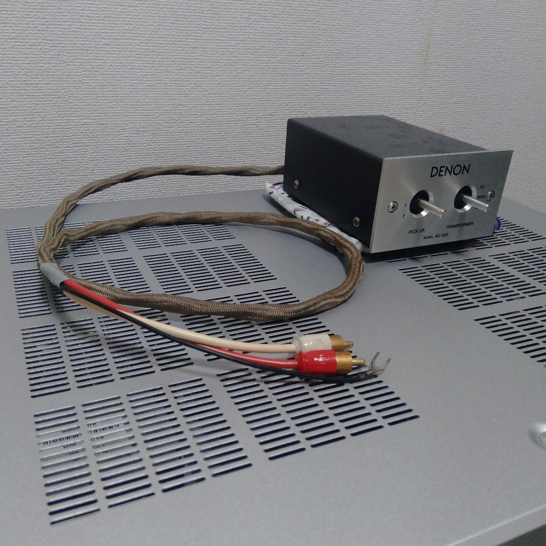 デノン MCカートリッジ(DL-103等)用昇圧トランス AU-320 動作良好