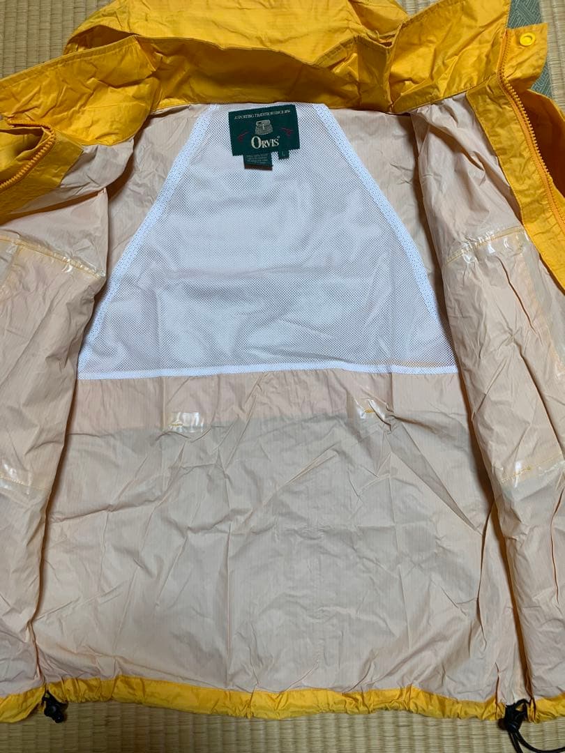 ✨希少緑タグ✨90s ORVIS フィッシングジャケット ナイロンコーティング