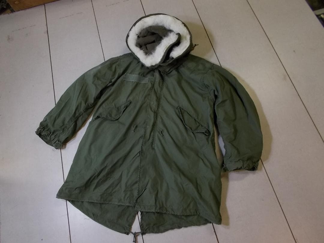 米軍実物 Ｍ65 フィッシュテールパーカー フルセット SMALL X-SMALL】U.S.Army M-65 Field Parka Full Set アメリカ軍実物 M65