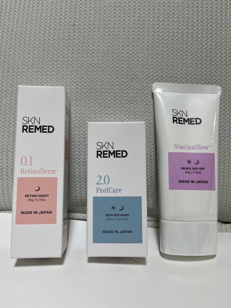 新品未開封】SKN REMED スキンケアセット 3点 - メルカリ