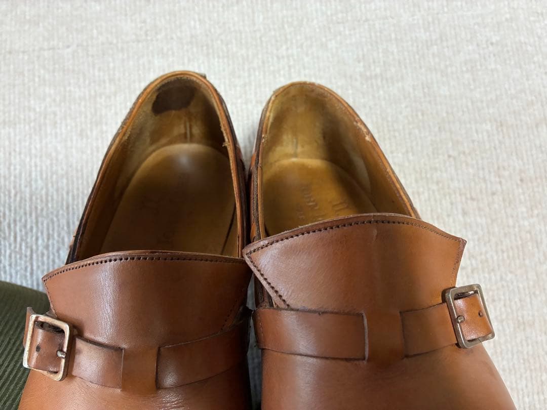 K*J様 希少　JOHN LOBB DICK ライトブラウン　6E