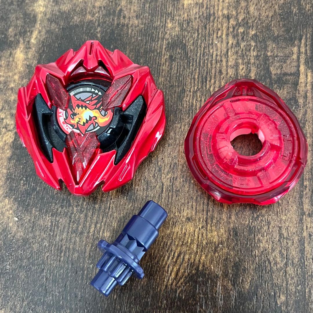 新品】ベイブレードX ドランバスターメタルコートレッド 1-60LR特装版