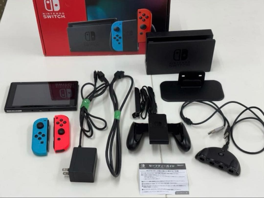 Nintendo Switch ネオンブルー ネオンレッド Joy-Con Joy-Con(L) ネオンレッド/(R) ネオンブルー | My Nintendo Store（マイ