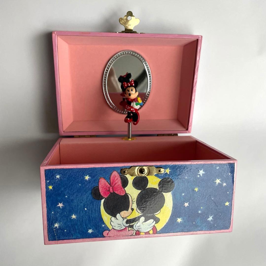Disney レトロ ジュエリーボックス ミッキー ミニー オルゴール - メルカリ