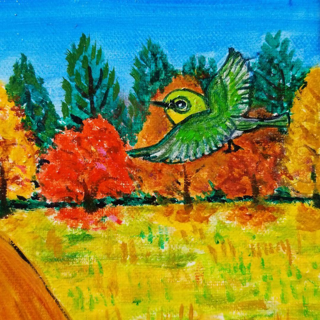 油絵　Alles Gute　私の大好きな優しい親友たち