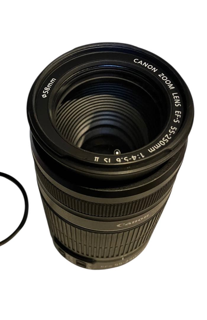 Canon EFS55-250mm f/4-5.6 IS II レンズ　美品
