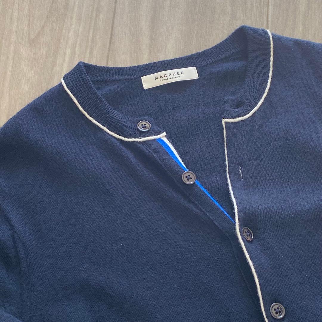 マカフィー トゥモローランド カーディガン ネイビー