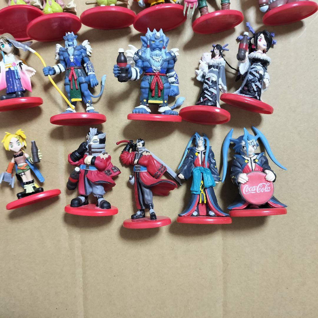 ファイナルファンタジー コカコーラ フィギュア 68体 - メルカリ