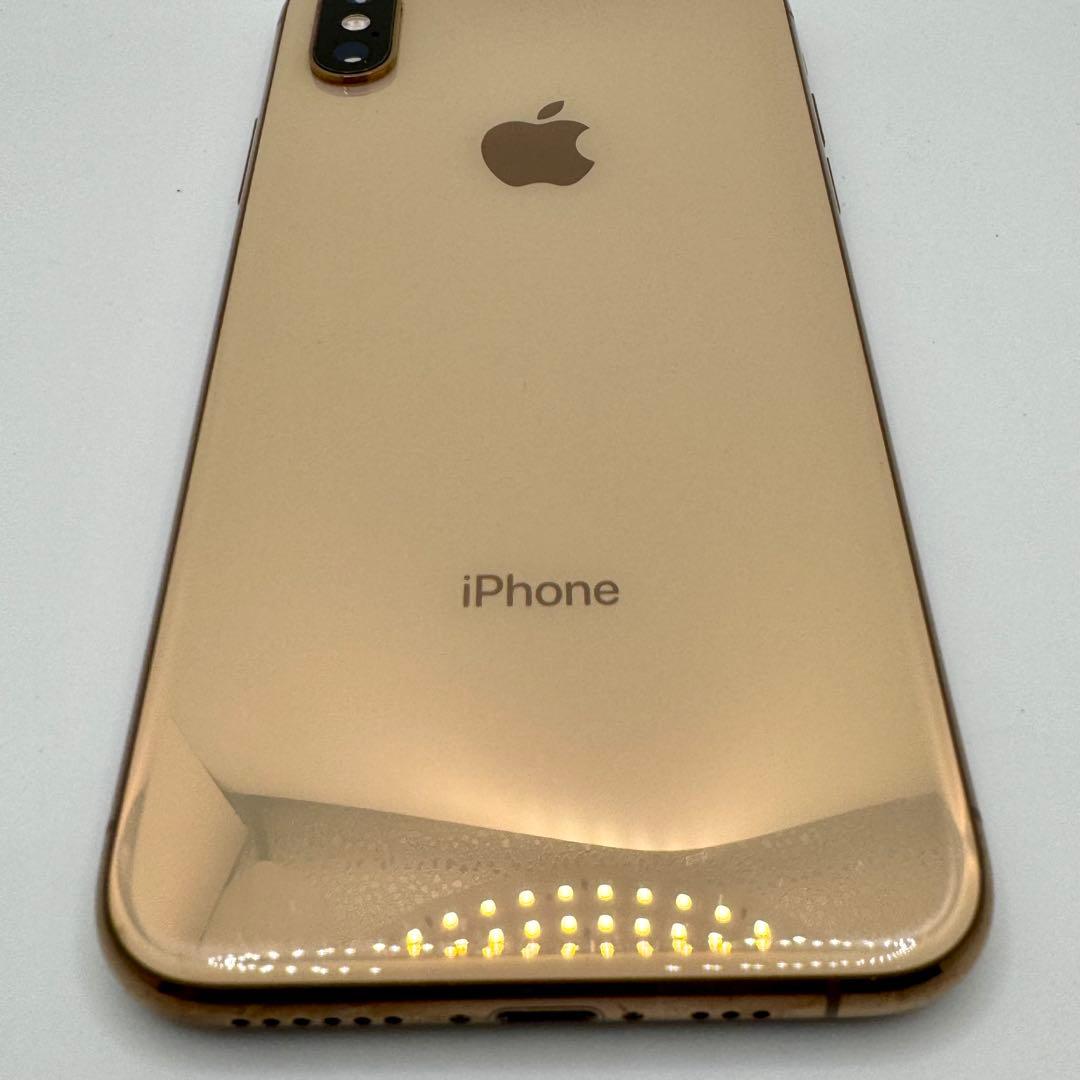 iPhone XS 256GB バッテリー100% ゴールド - メルカリ