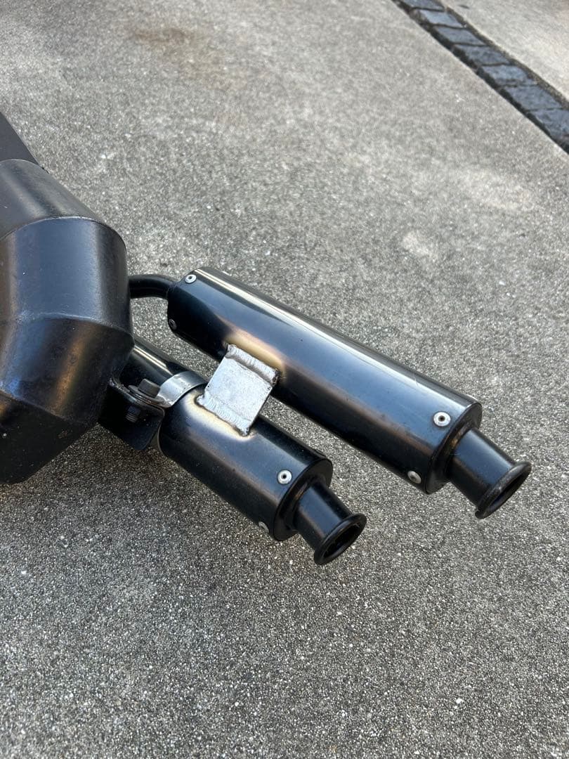 希少エスカルゴチャンバー 2本出し ☆ジョグ用☆JOG 3YK（マフラー