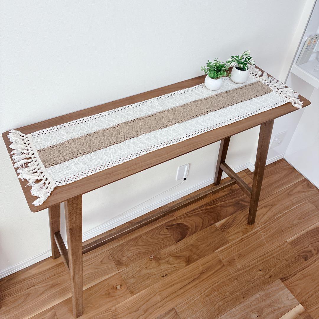 送料込み】ニトリ カウンターテーブル フィルン 木製ハイテーブル 幅