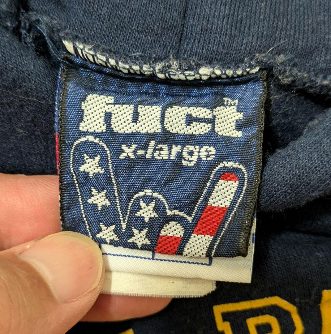 90's fuct×championパーカー スウェット 猿の惑星XLネイビー - メルカリ