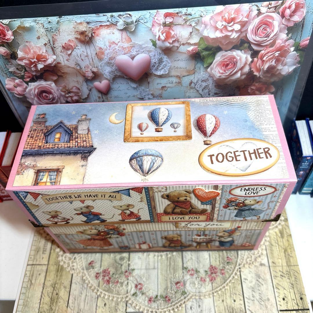 507新✨スタンペリアFamilyおすそ分け収納ボックス （折りたたみ式