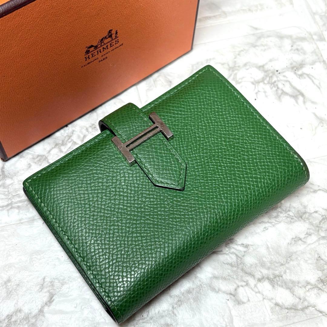 エルメス　HERMES ベアン　カードケース　名刺入れ　定期入れ　ケース HERMES（エルメス） （未使用 展示品）エルメス ベアン カードケース