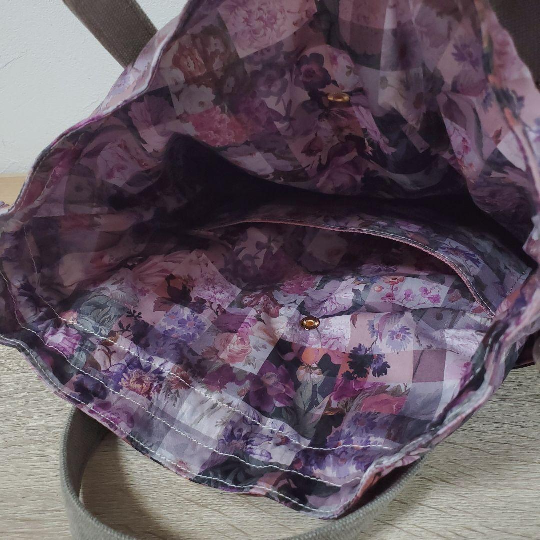 《専用》 拡大版巾着バッグ ペットボトルカバー ハンドメイド