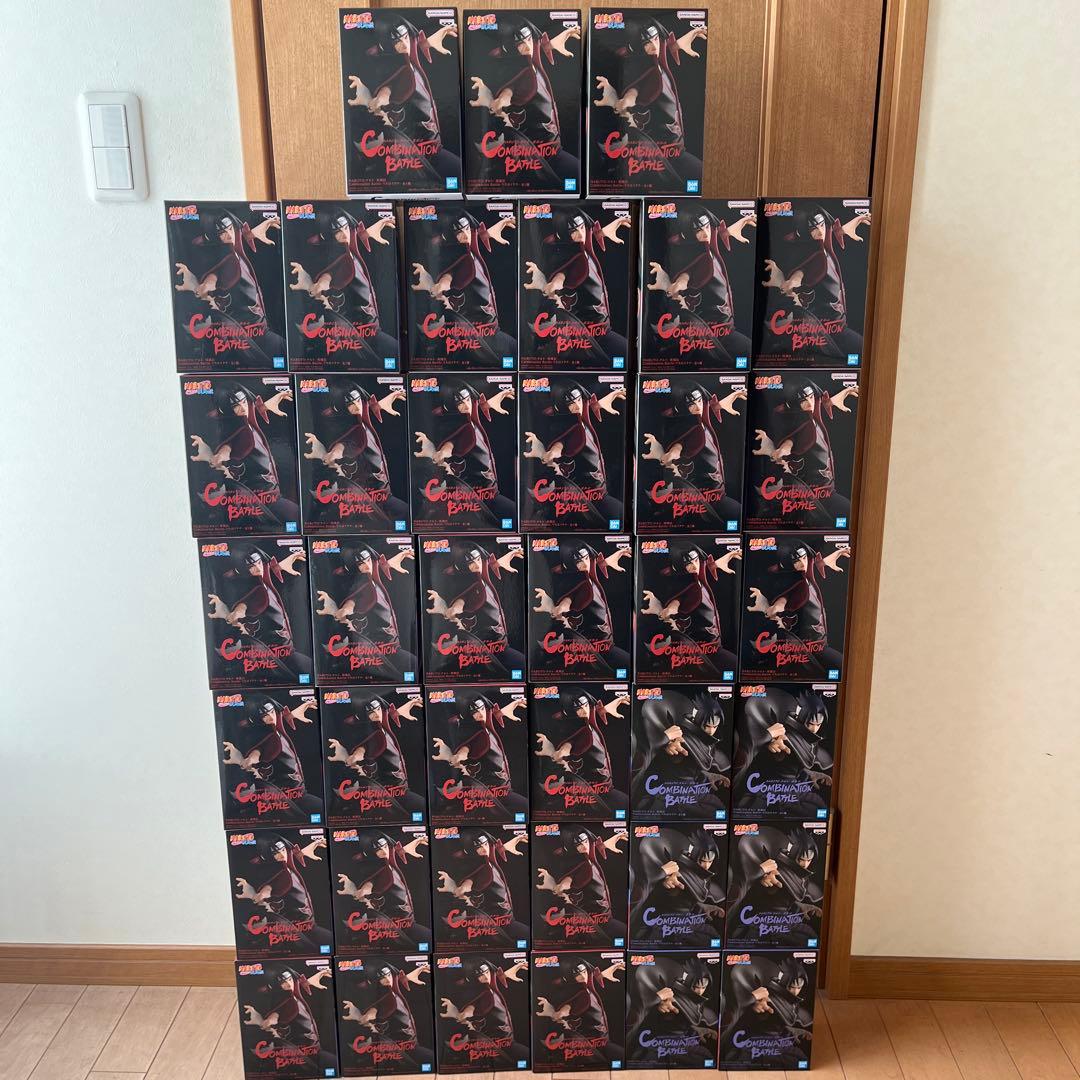 NARUTO コンビネーションバトル　うちはイタチ　サスケ　フィギュア　39個 Combination Battle」-うちはイタチ-＆-うちはサスケ-がジャンプ