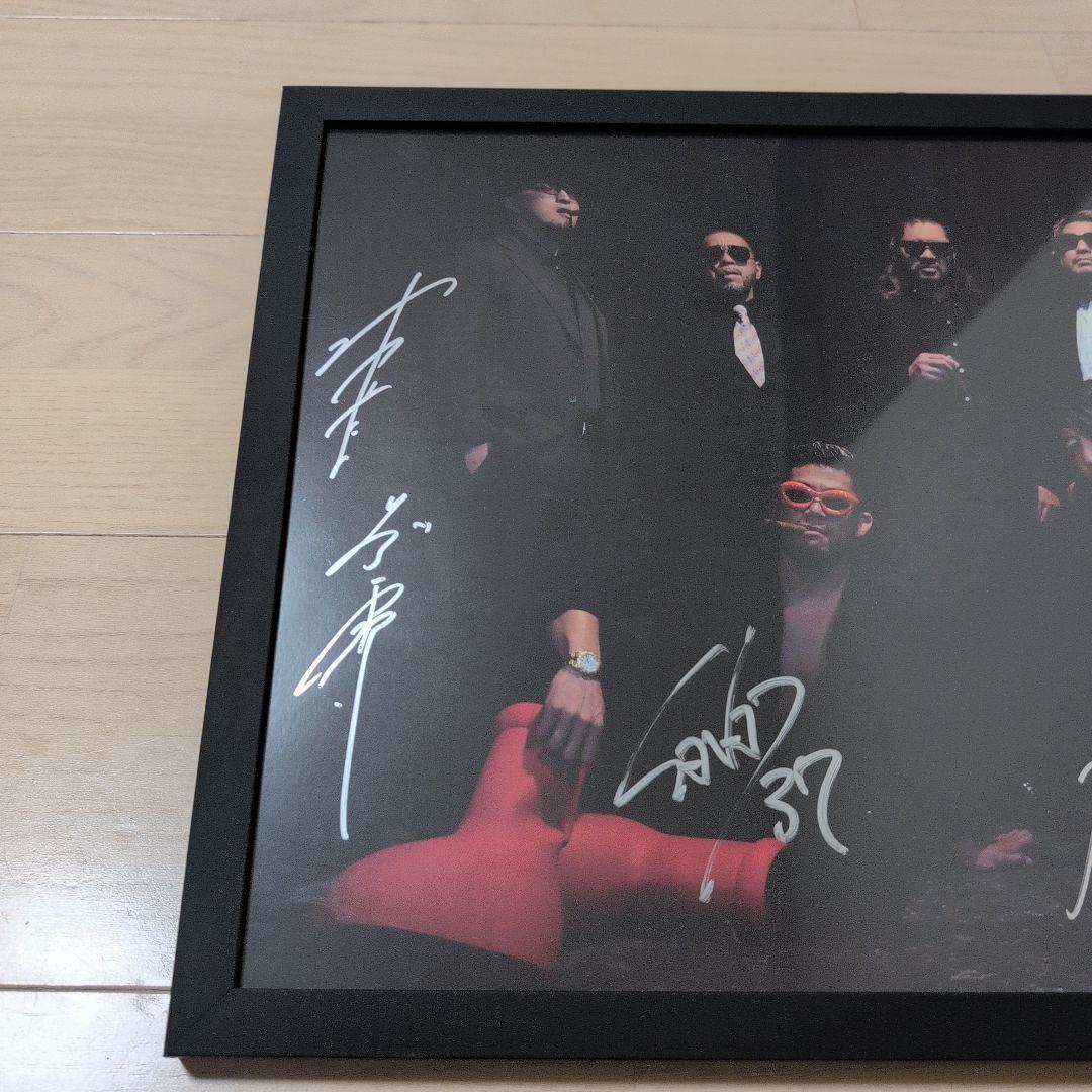 新日本プロレス ハウスオブトーチャー 直筆サイン入りポートレート A3