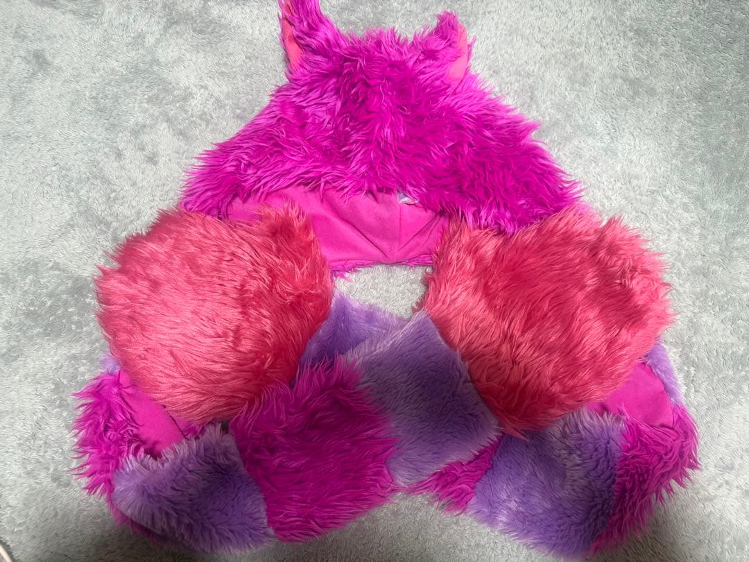 チェシャ猫マフラーファンキャップ - メルカリ