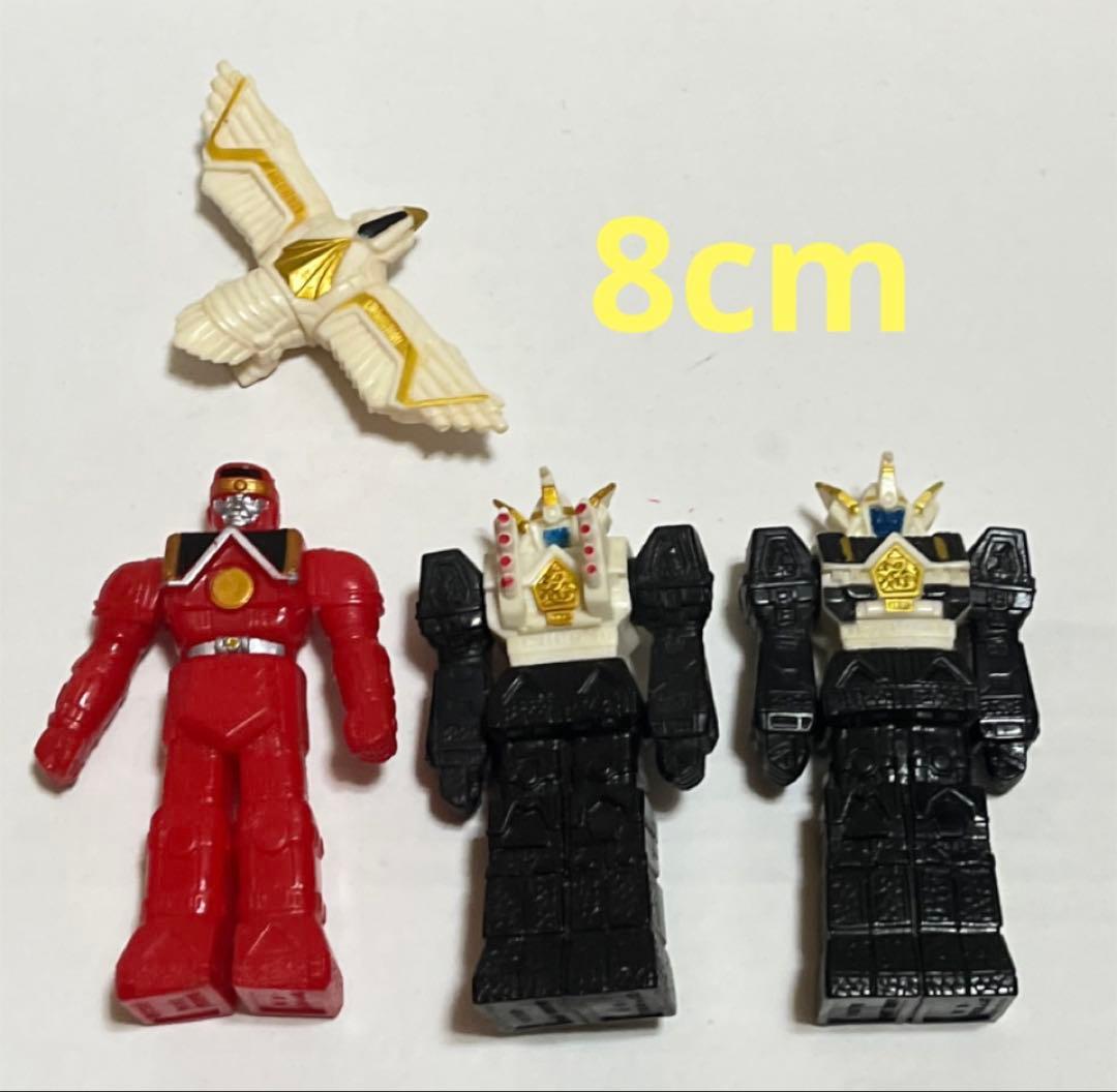 ☆カクレンジャー ミニソフビ 4体セット☆ 戦隊シリーズ 忍者戦隊カクレンジャー ソフビ バンダイ 日本製 4体