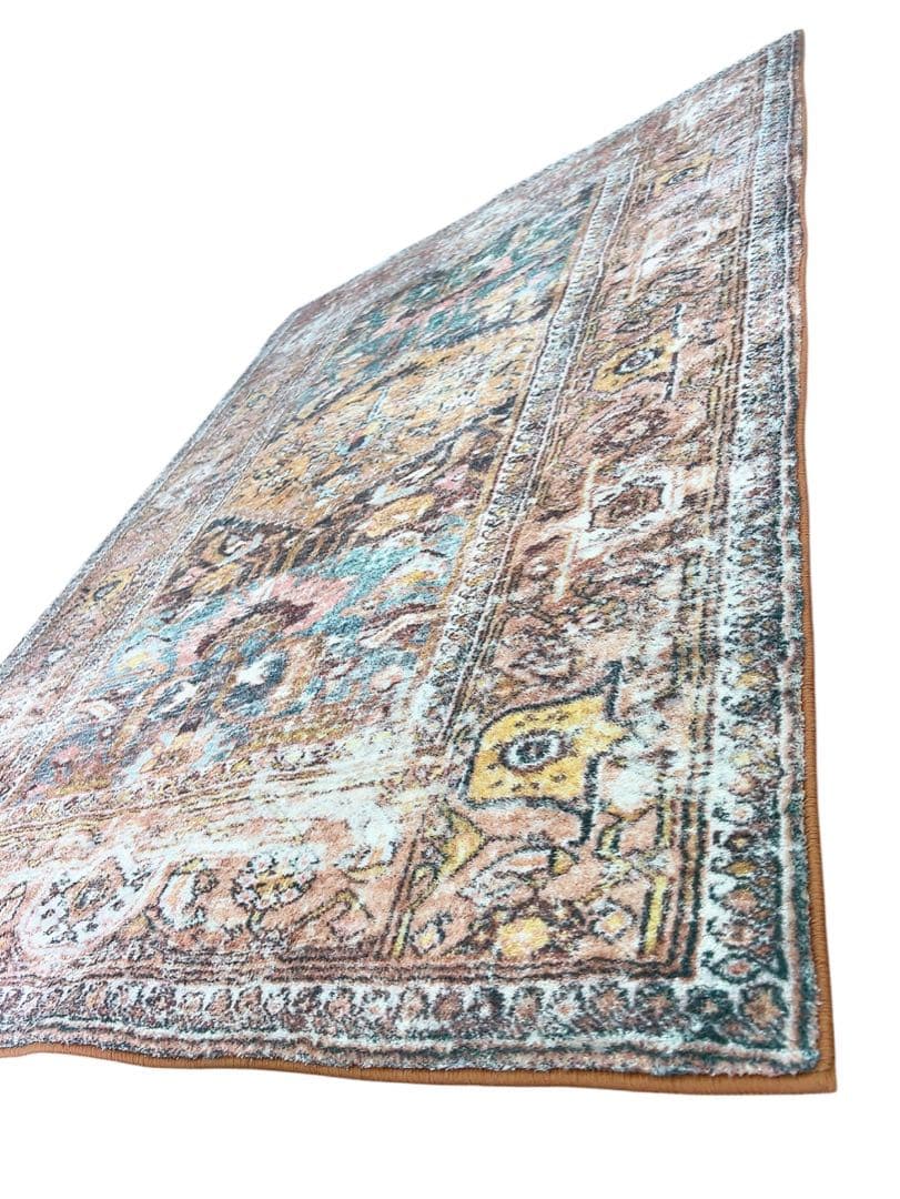 10AAM004 美品 unicoウニコ ラグ MELIKE（メリケ）カーペット 美品