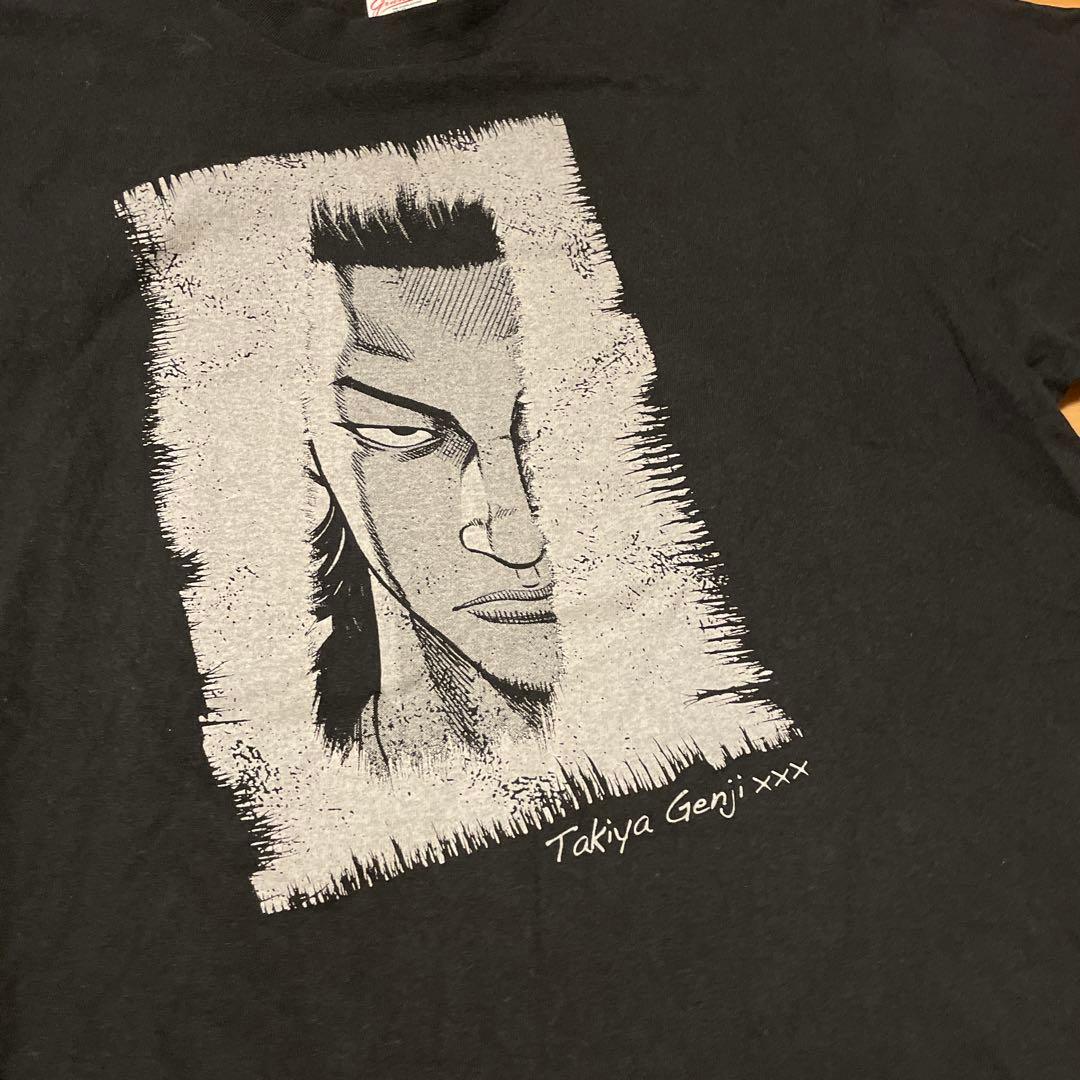 非売品 クローズゼロ 滝谷源治 プリント Tシャツ 黒 少年チャンピオン