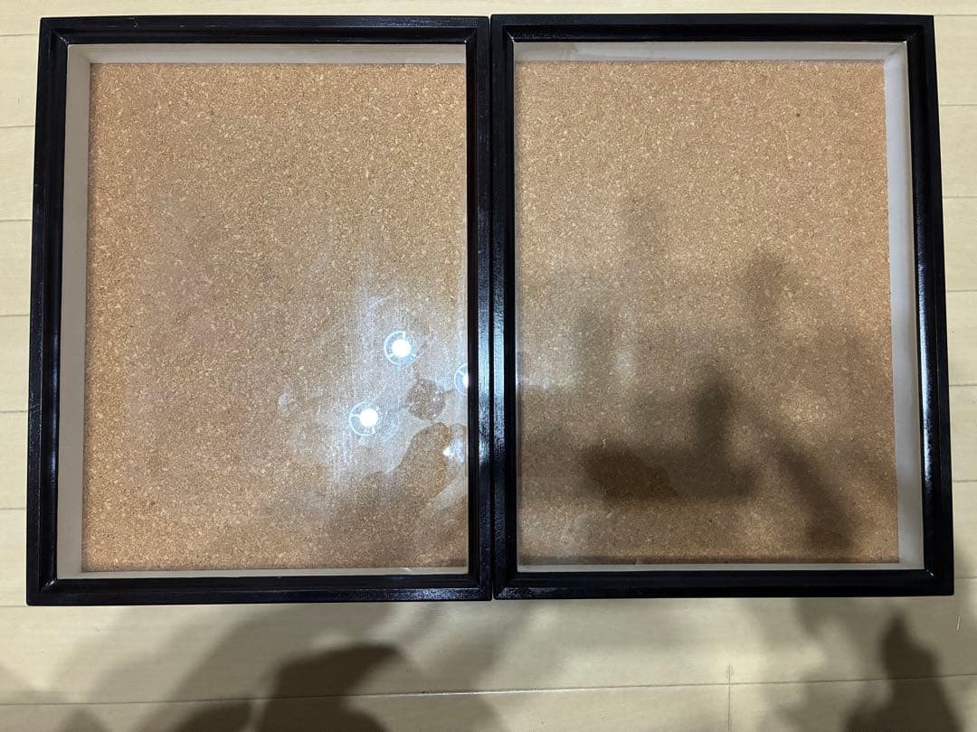 未使用×2 使用感あり×2 中型 ドイツ箱 標本箱 4個