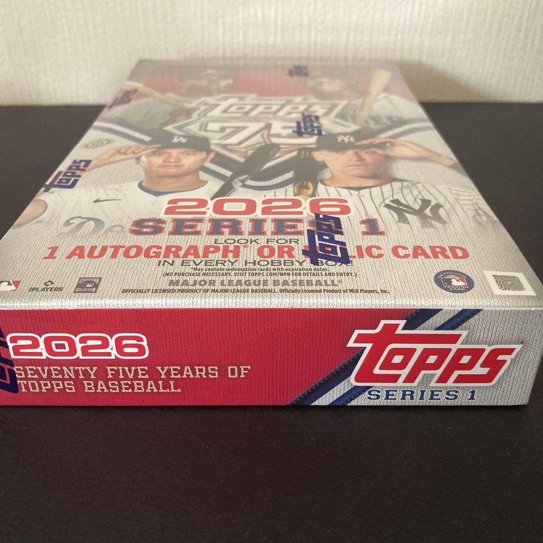 2026 Topps MLB Series 1 Hobby 未開封BOX - メルカリ