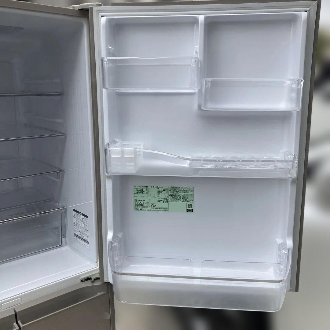 HITACHI 冷蔵庫 2022年製 400L R-S40S - メルカリ