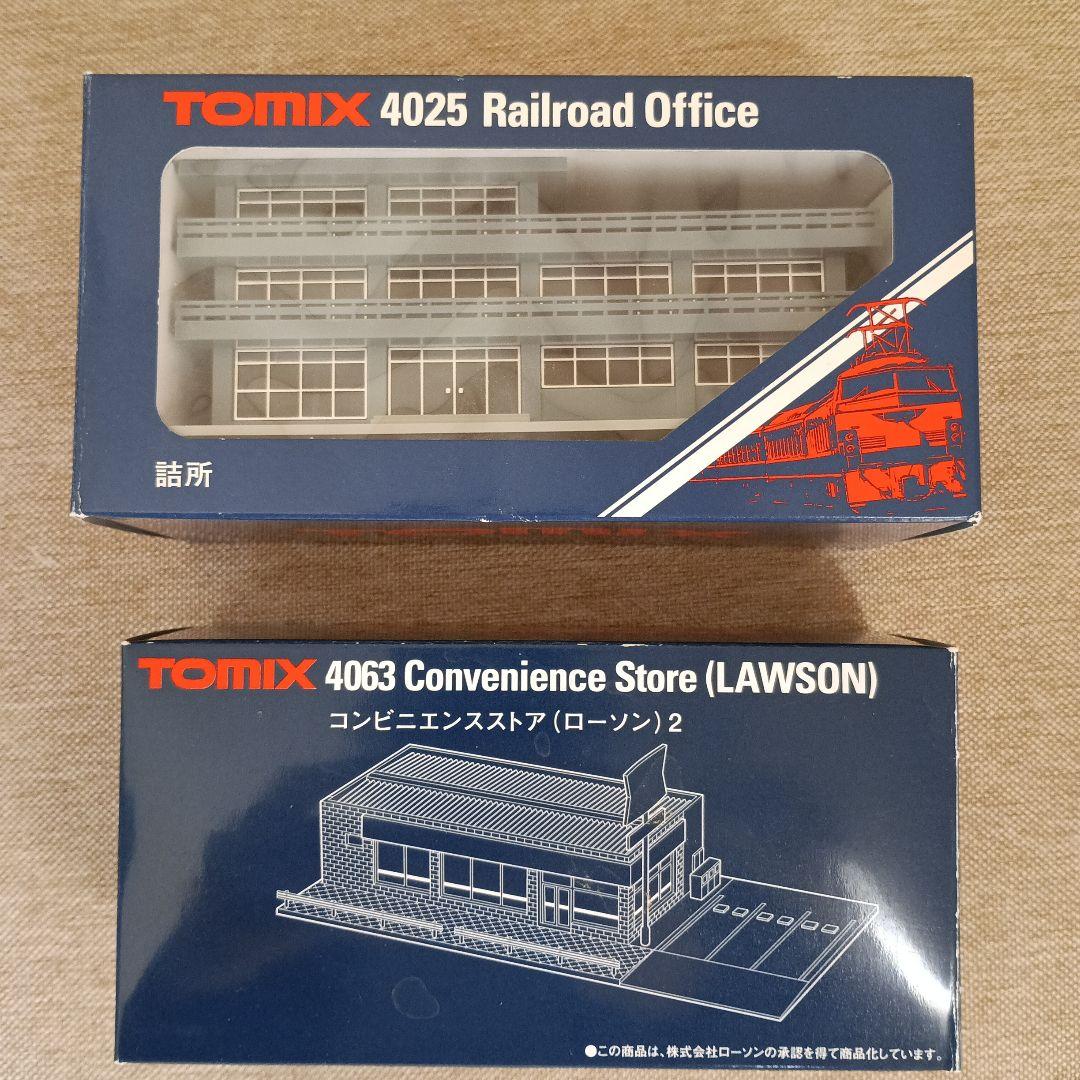 TOMIX トミーテック 4025 詰所・4063 ローソン2 - メルカリ