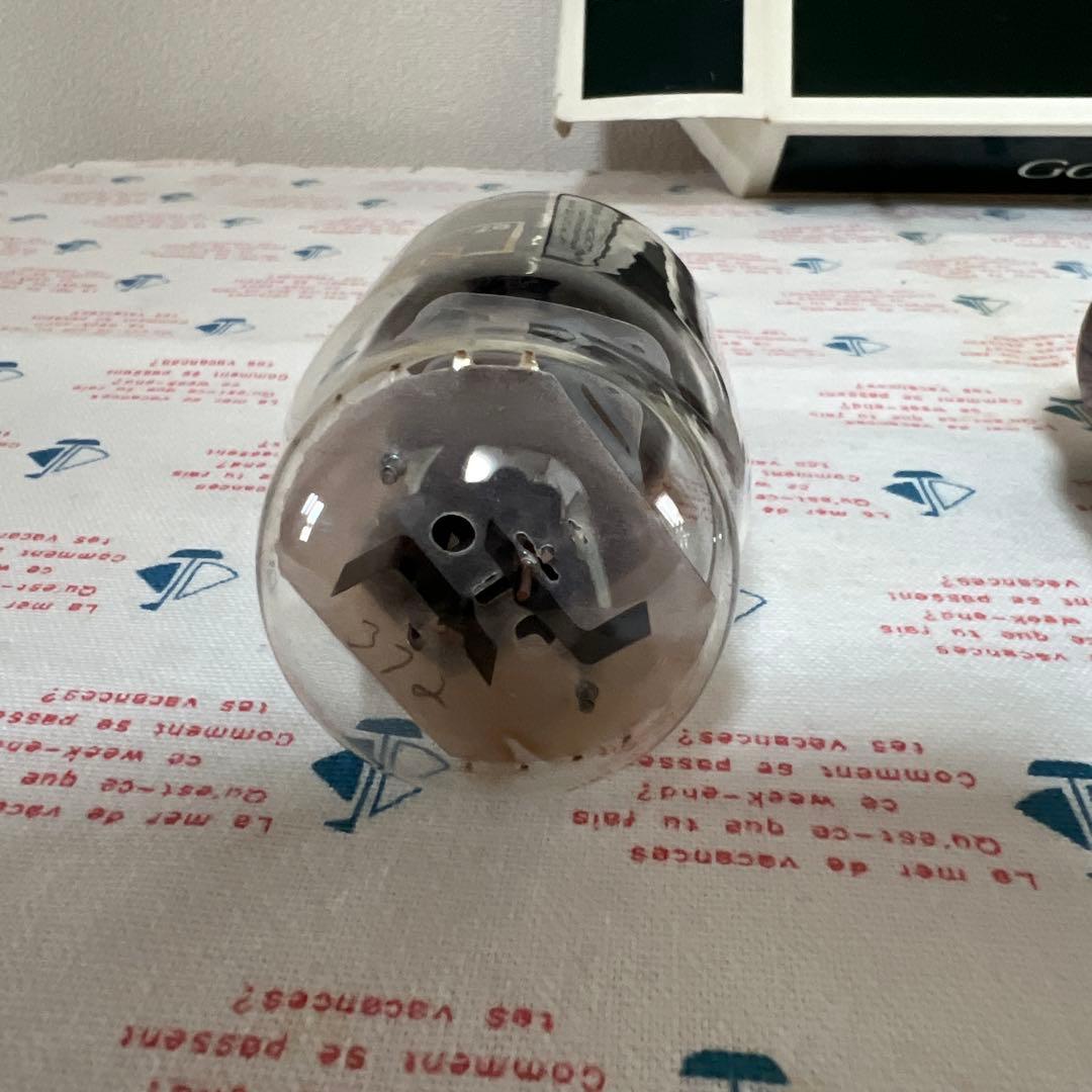 真空管ゴールデンドラゴン KT66 4本 箱付 マッチドクワッド 動作品