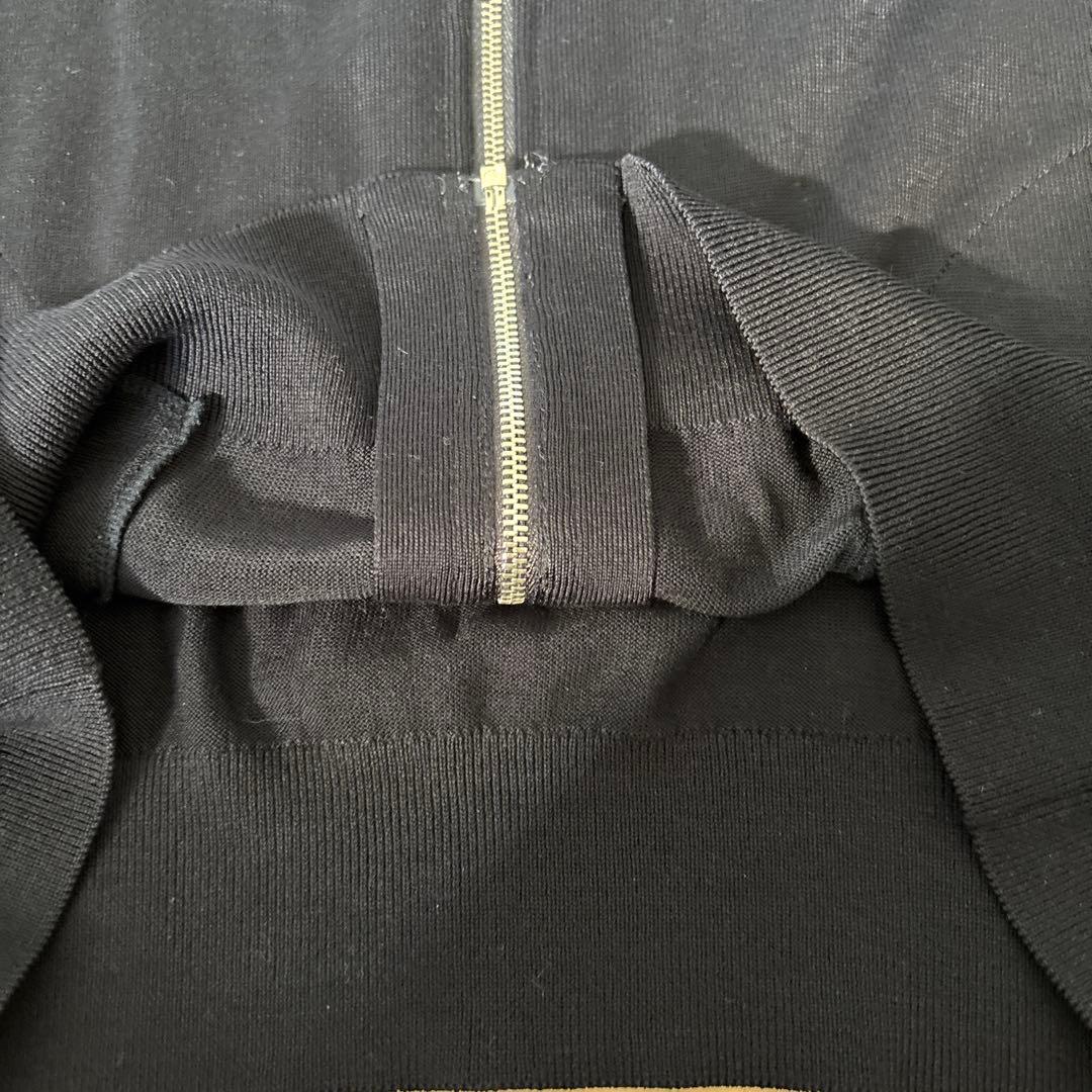 FOXEY NEW YORK SPORTSネイビー ジップアップカーディガン - メルカリ