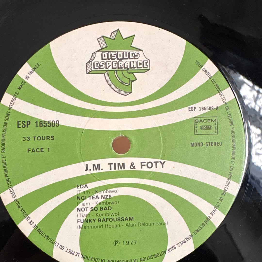 J.M.TIM & FOTY - J.M.TIM & FOTY 1977年LP