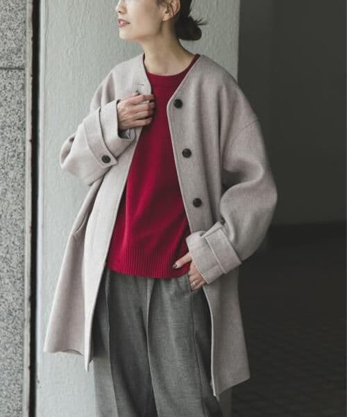 FORK&SPOON　ウールノーカラーコート URBAN RESEARCH DOORS｜FORK&SPOON ウールノーカラーコート | Rakuten