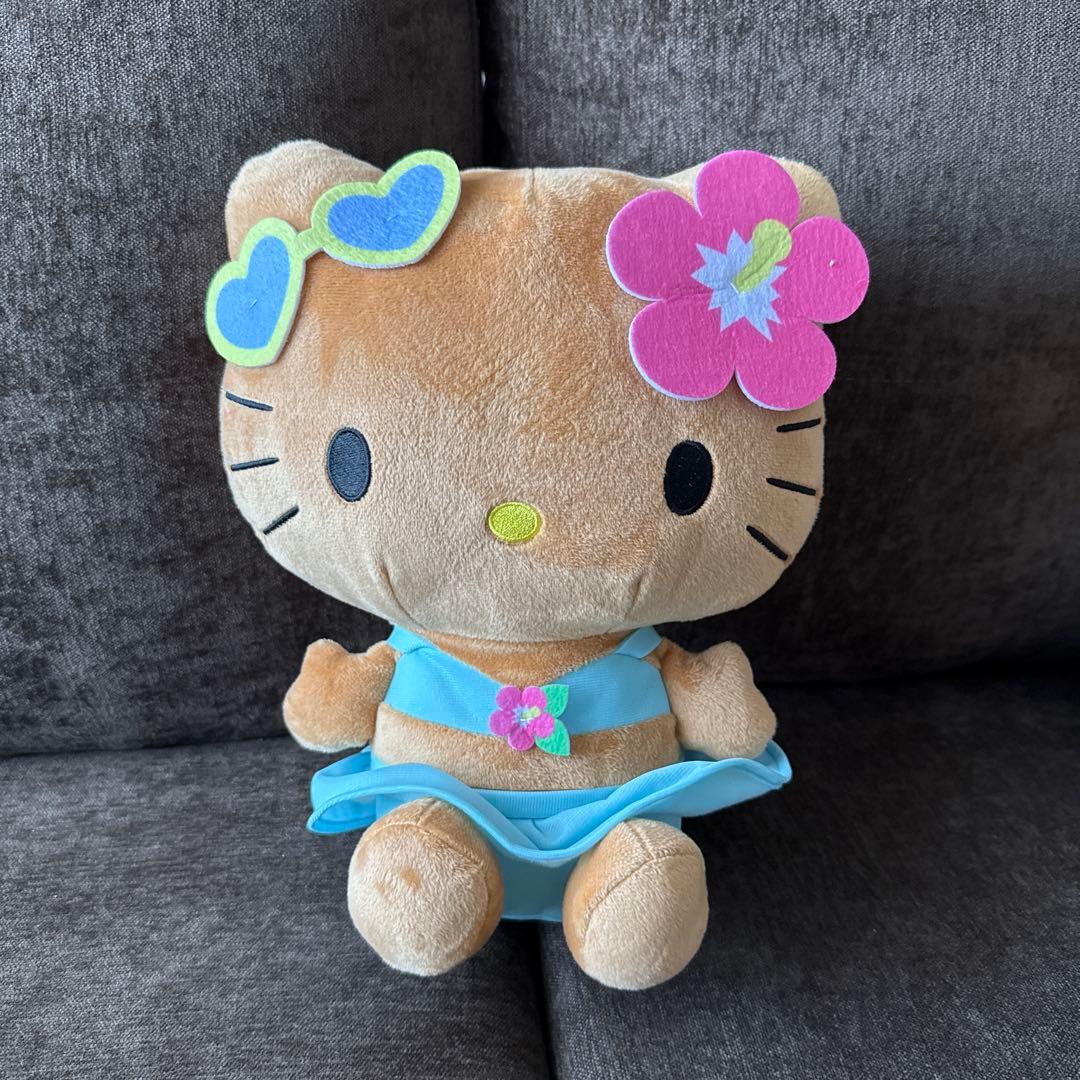 日焼けキティ 水着 ぬいぐるみ 約30cm - メルカリ