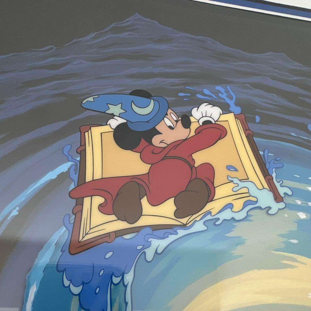 ディズニー ファンタジア ミッキー 弟子 セル画 限定2000 レア - メルカリ