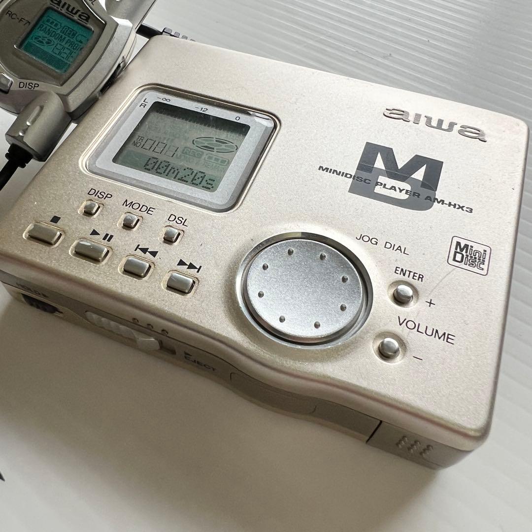 aiwa ポータブルMDプレーヤー AM-HX3 - ポータブルプレーヤー