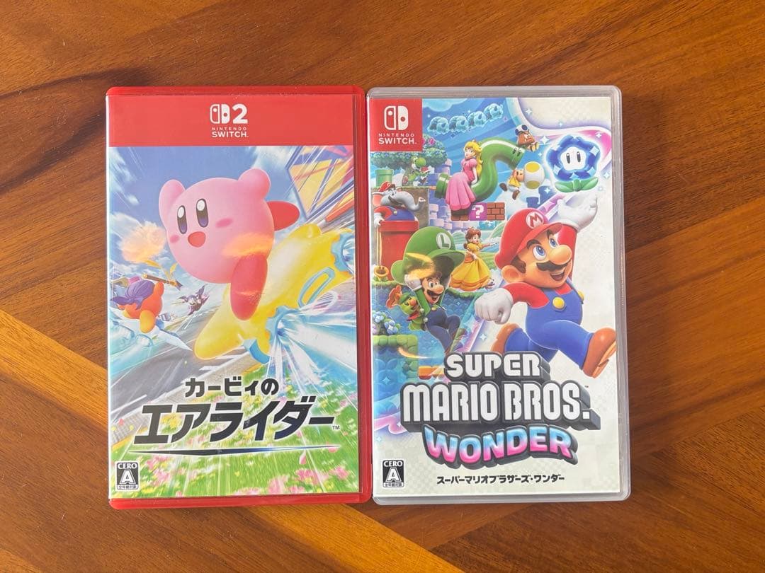 スーパーマリオブラザーズ ワンダー・カービィのエアライダー セット