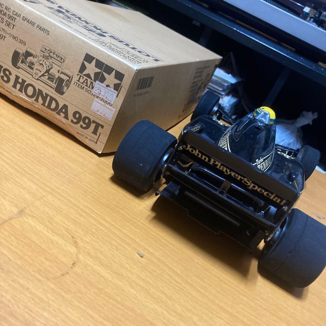 ロータス97-98位です、シャーシ付けます、(元はロータス99Tのカウル