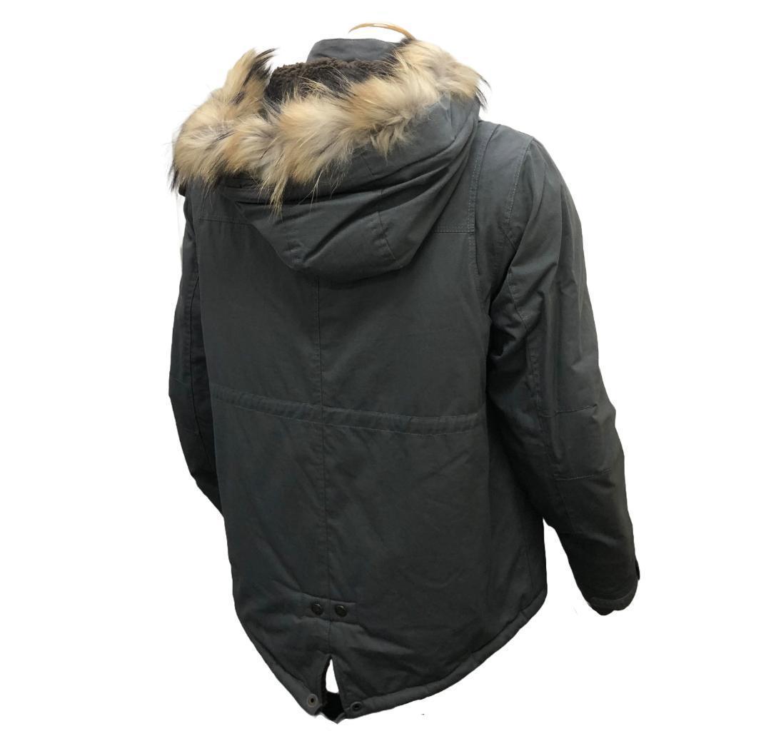 特☆61％引】ロッソROJ-968 グレー（L）ウィンターショートモッズ