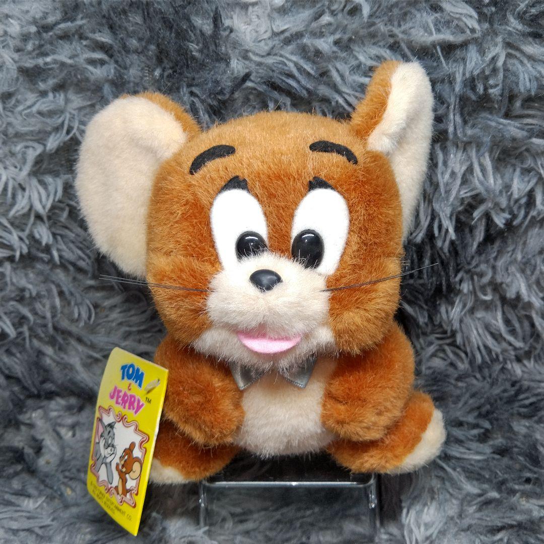 昭和レトロ トム&ジェリー ジェリーぬいぐるみ レア 希少 TOM&JERRY