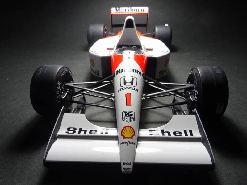 1/12マクラーレンMP4/6完成品 - メルカリ