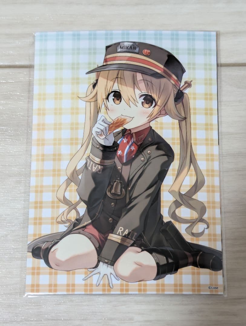 FANZAオンラインくじ まいてつ A賞 A4高精細複製原画 A-5 オリヴィ