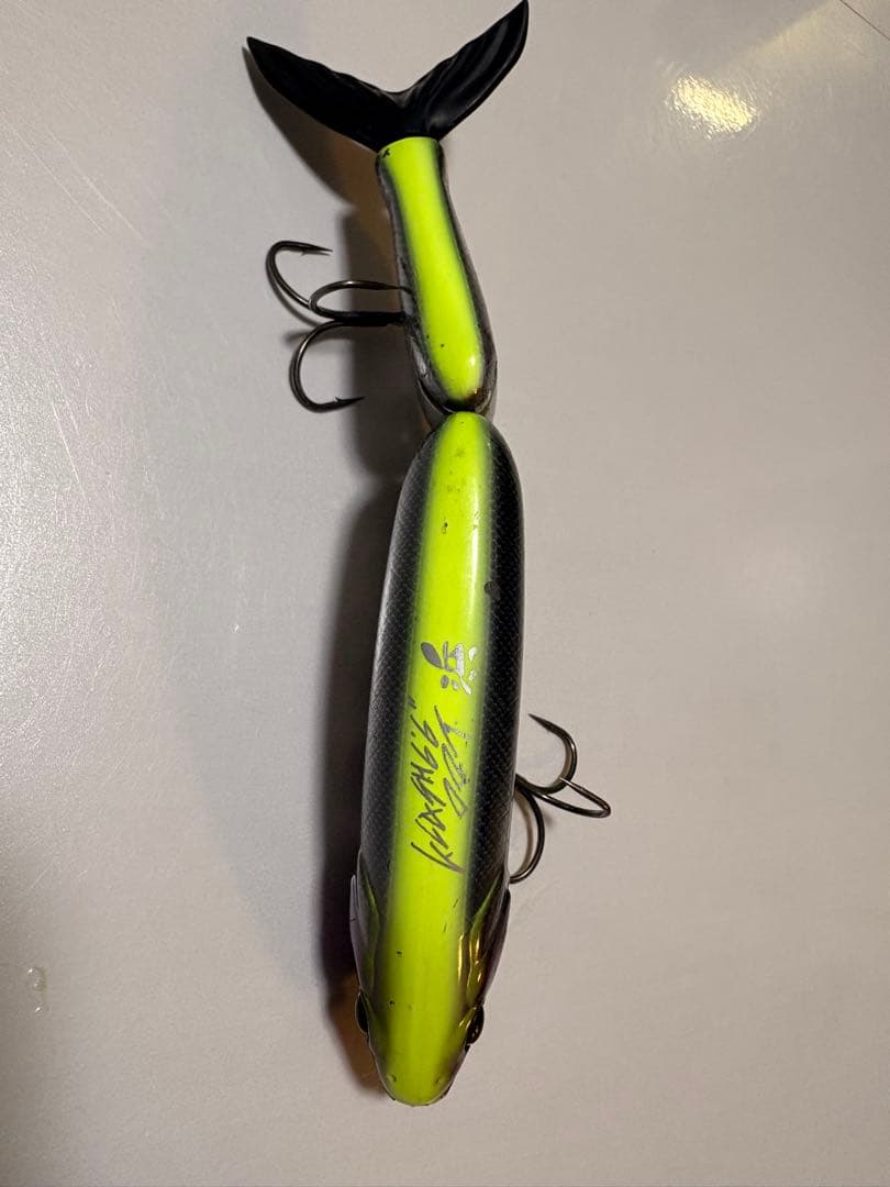 ビッグベイト ルアー シルバー 約20cm - メルカリ