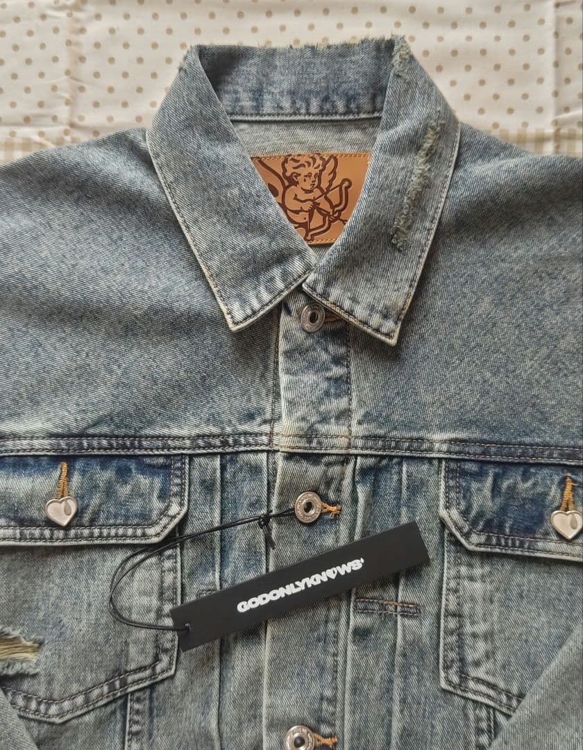 GOD ONLY KNOWS デニムジャケット【S】【新品】岩田剛典 - メルカリ