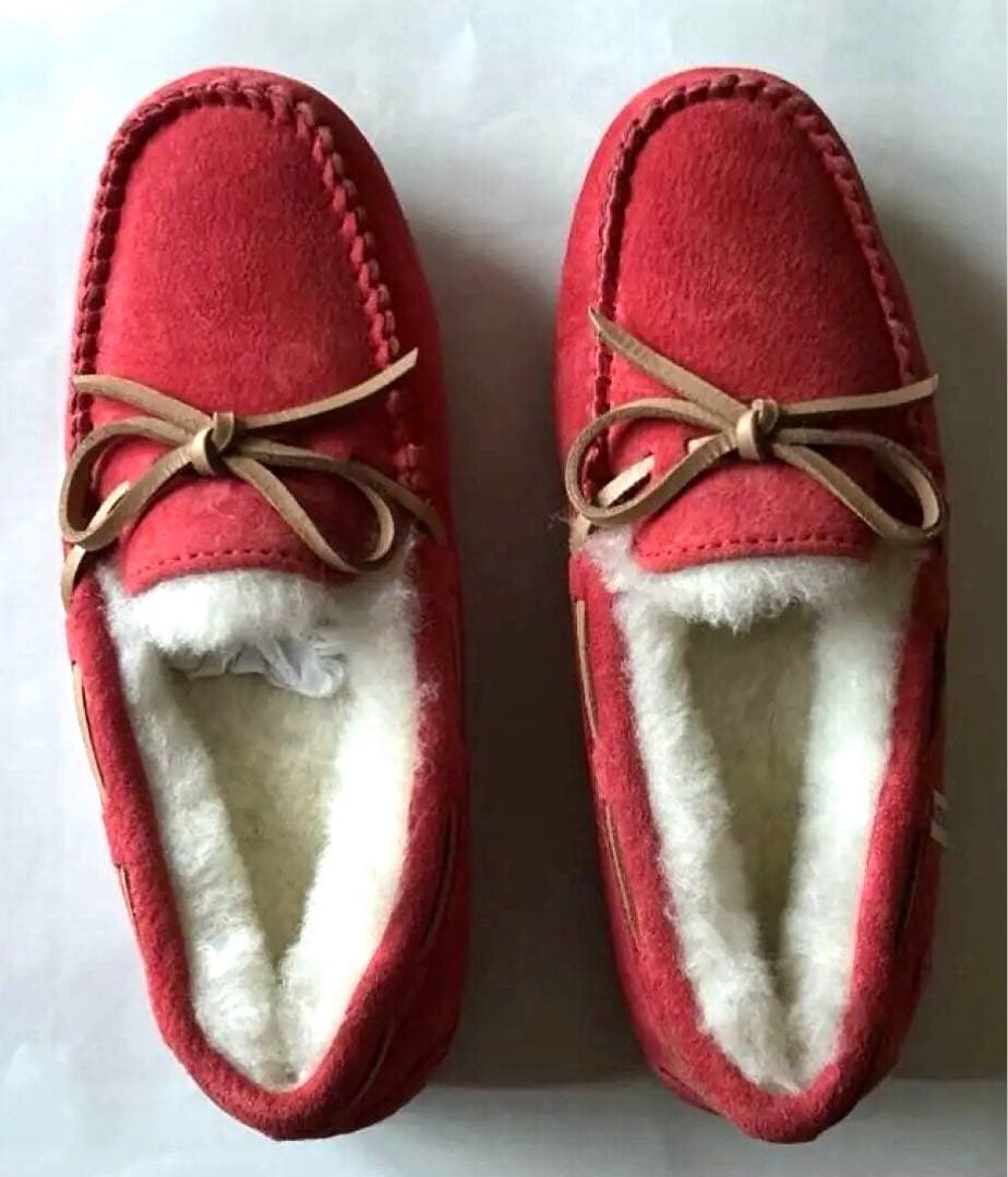 #靴　新品　レディース　UGG 赤 シューズ　ローファー　shoes モカシン 楽天市場】アグ（カラーレッド）（モカシン｜レディース靴）：靴の通販