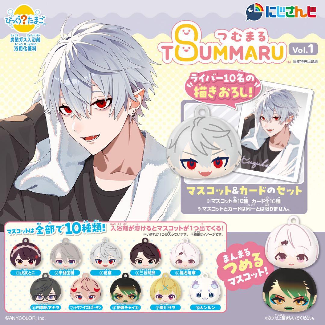 ココ　にじさんじ びっくらたまごつむまる Vol.1 2BOX びっくらたまご つむまる にじさんじ vol.2│ライフスタイルバンダイ