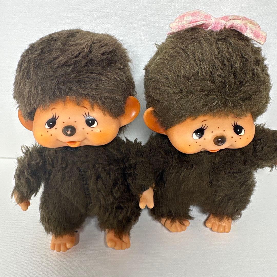 ビンテージ マイチッチ 2体セット モンチッチ monchhichi 1509 - メルカリ
