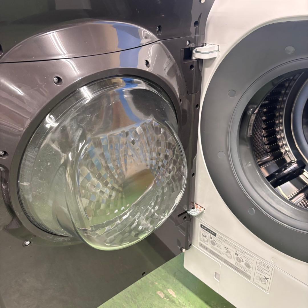 581 SHARPドラム式洗濯機 乾燥付 11/6キロ 小型 一人暮らし 左開き