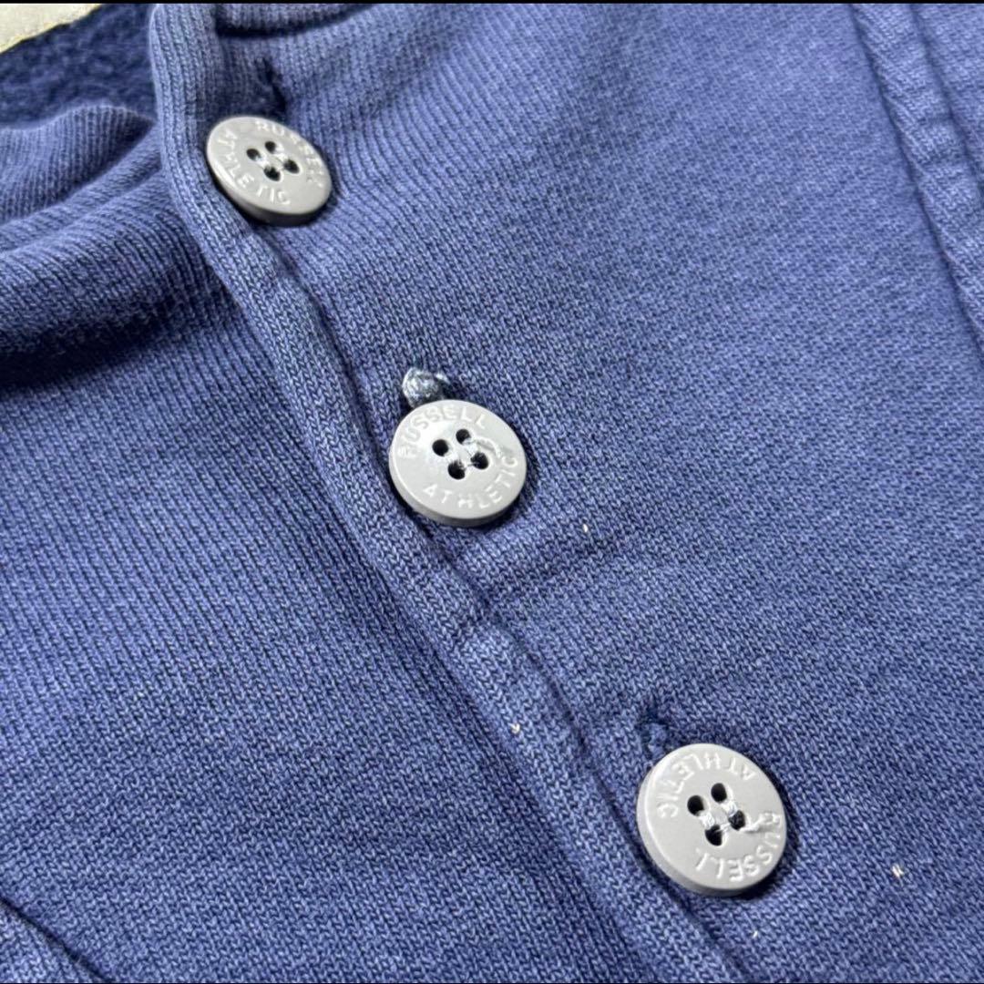 L.L.Bean × Russell 90s ヘンリーネック スウェット 古着